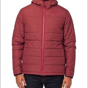 Fox Men's Red Puffer Jacket M